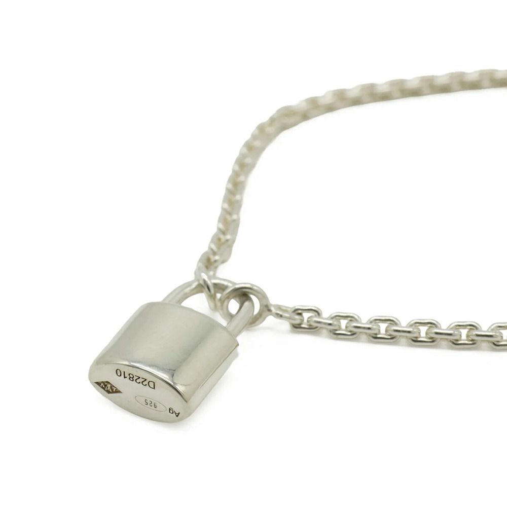 LOUIS VUITTON Silver Lockit Charm Bracelet - Picture 4 of 6